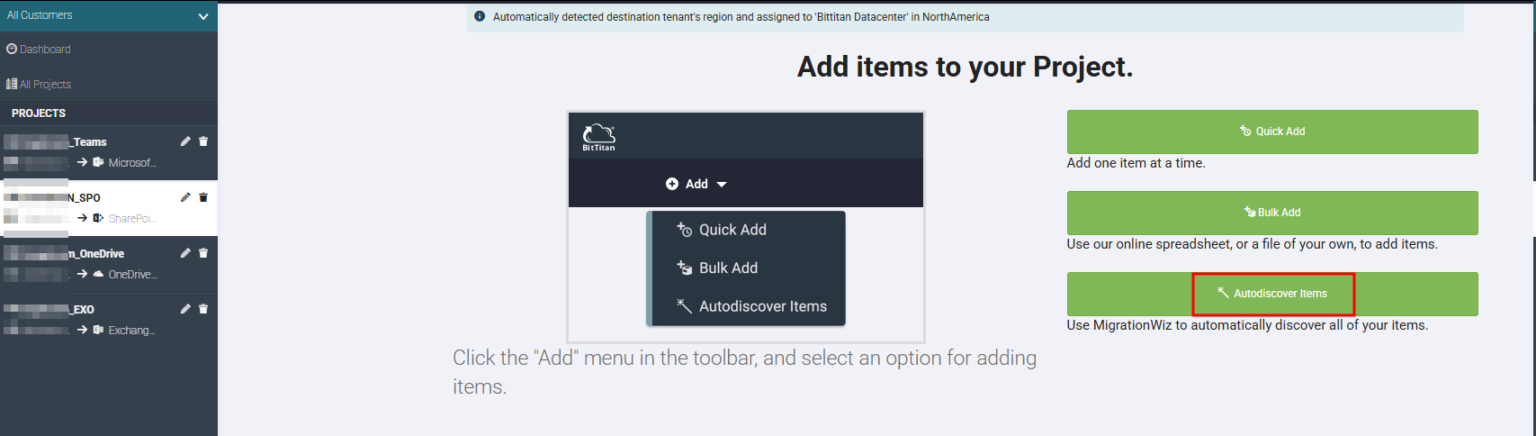 Microsoft 365 and BitTitan configuration for cross tenant migration ...
